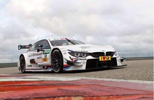 Heikki Kovalainen în acţiune cu BMW M4 DTM
