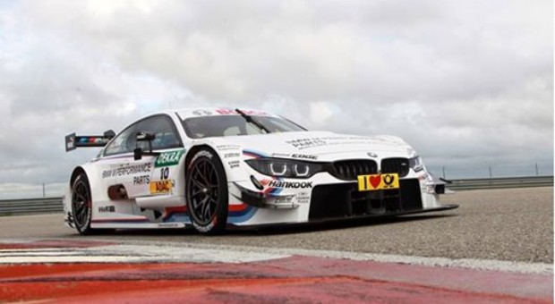 Heikki Kovalainen în acţiune cu BMW M4 DTM