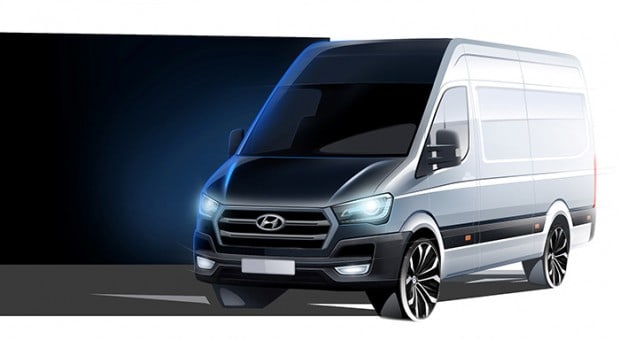 Hyundai anunţă lansarea în Europa a noului model H350