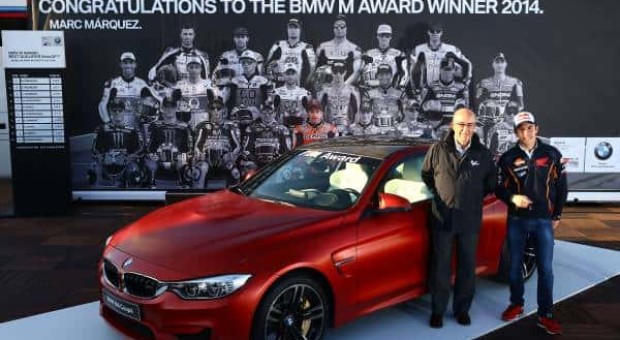 BMW M Award 2014: Marc Marquez a câştigat un model exclusiv BMW M4 Coupé