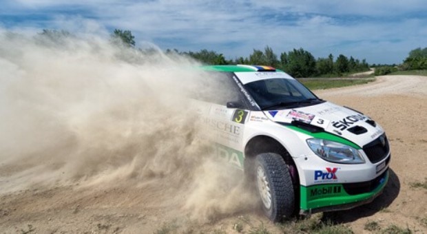 Dan Gîrtofan, pe podium în European Rally Trophy Arad