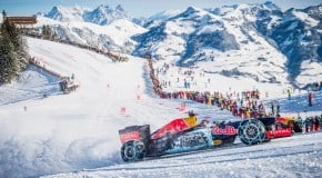 Max Verstappen a dus monopostul de F1 pe zapada