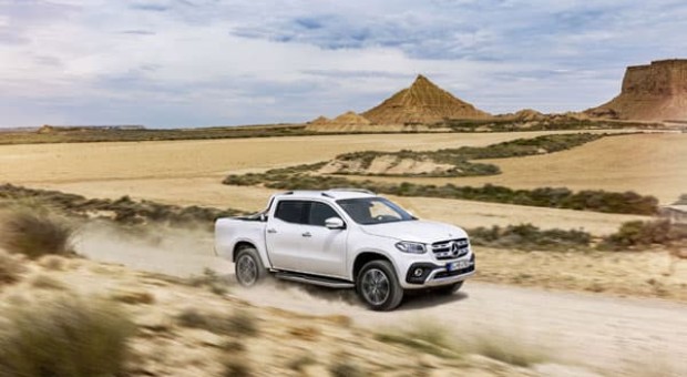 Primul pickup lansat de Mercedes: Clasa X